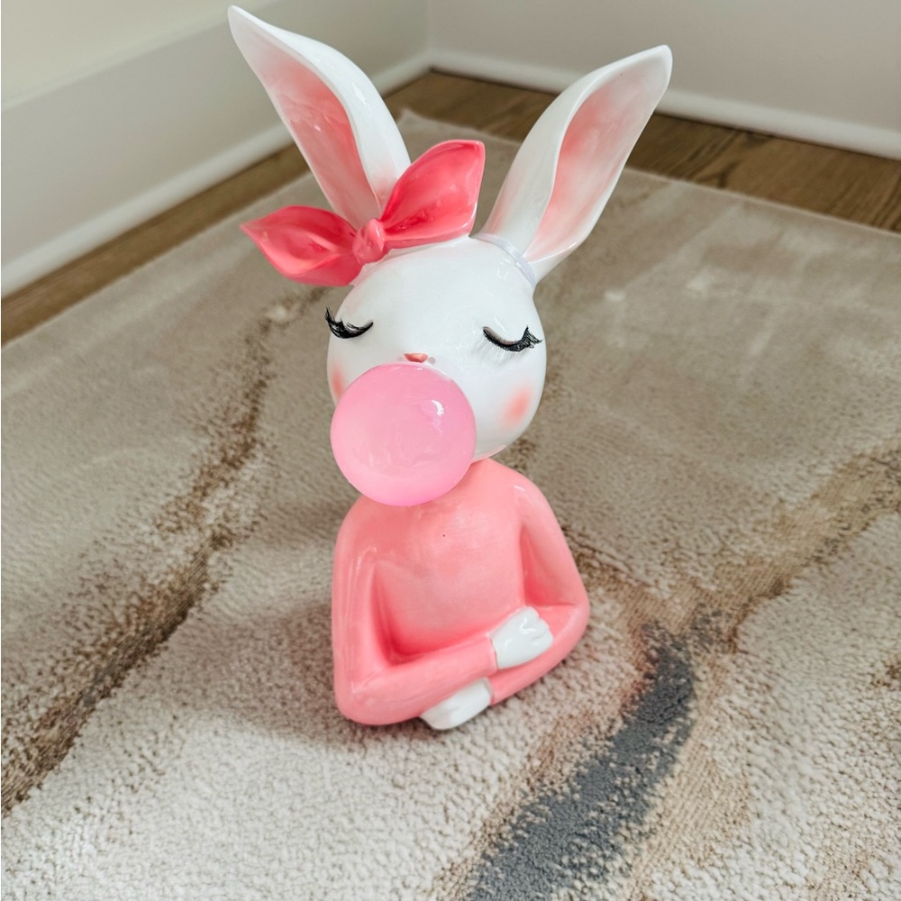 Cupcakes & Cashmere Easter Girl Bunny with Bubblegum NWT